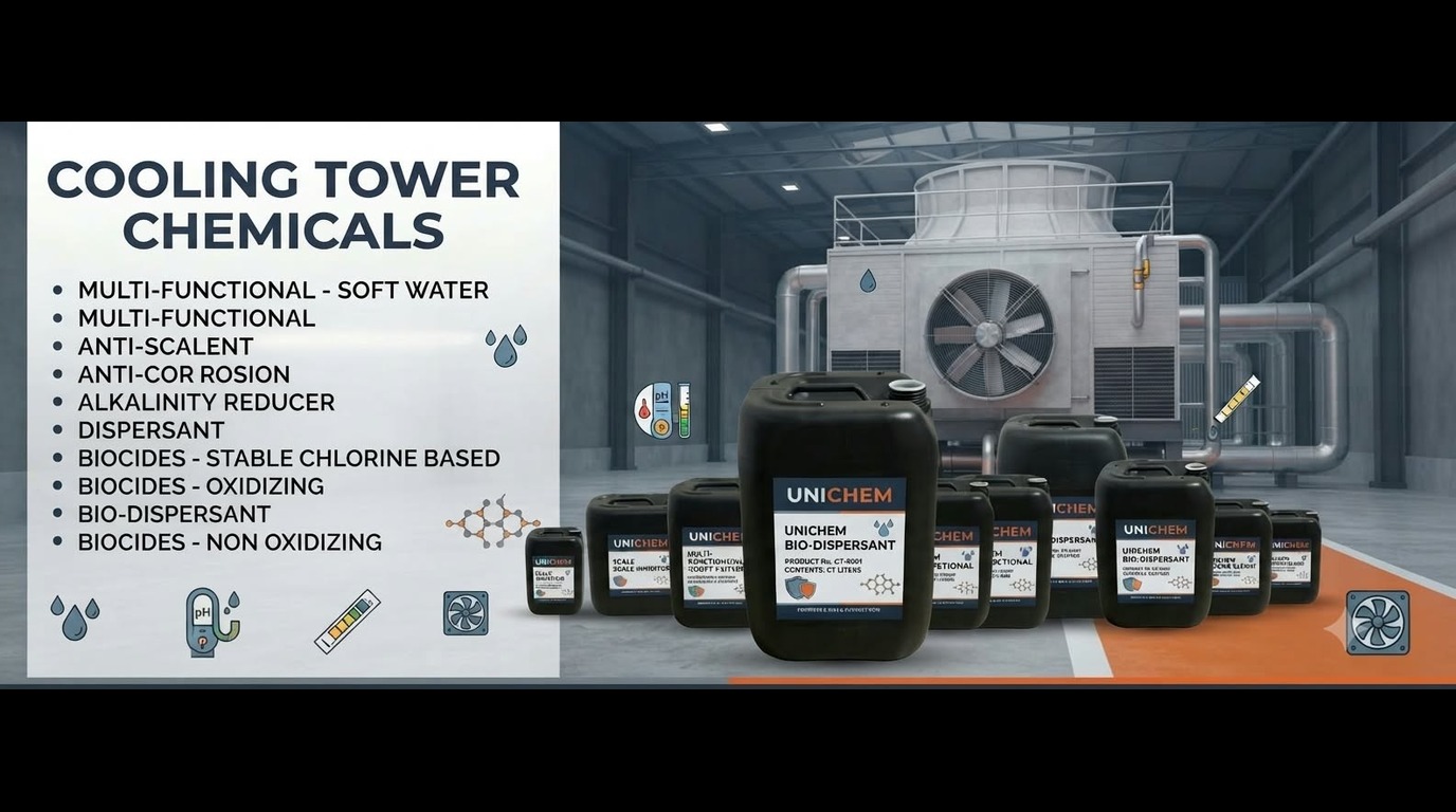 Cooling Tower Chemicals Packaging Complete View