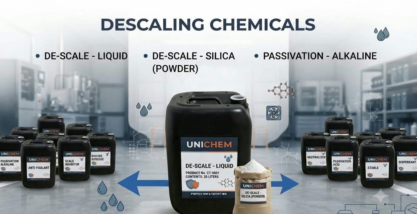 Descaling Liquid Packaging Complete View